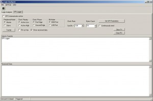 Logic Analyzer SPI Logger Window