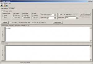 Logic Analyzer SPI Window